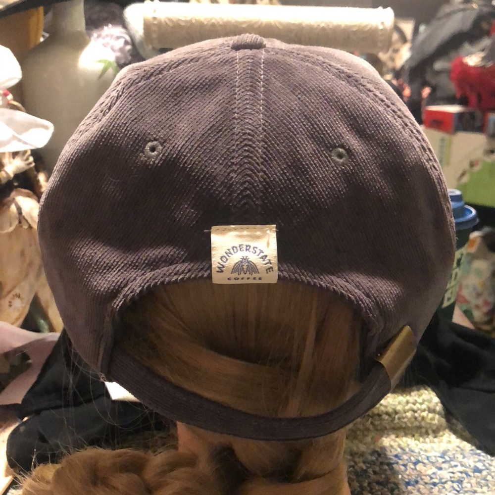 Bravery Brewing Co. Beanie And Wonderstate Coffee Gray Cap View 4